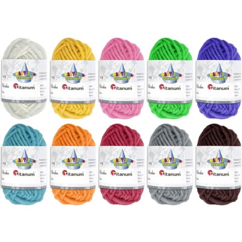 Włóczka Craft-Fun Series 10 kol. Titanum Titanum