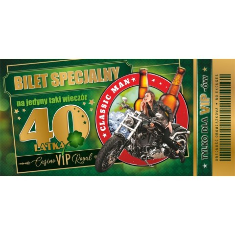 Zaproszenie Bilety Art Nuvo (5902973355550) Art Nuvo