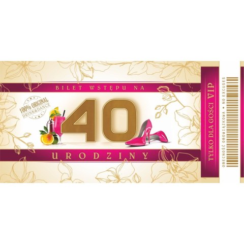 Zaproszenie Bilety Art Nuvo (5902973355550) Art Nuvo