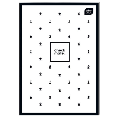 Zeszyt Touch Chess A4 60k. 70g krata Interdruk (ZEA460#STC) Interdruk