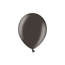 Balon gumowy Partydeco metalizowany 100 szt czarny 12cal Partydeco