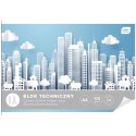 Blok techniczny A4 biały 170g 10k Interdruk (BLT) Interdruk