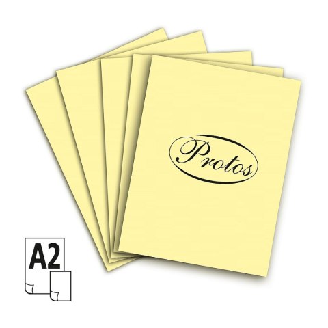 Brystol A2 żółty jasny 200g 20k Protos Protos