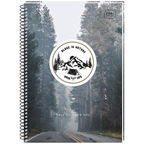 Kołozeszyt (kołonotatnik) A5 100k. 70g linia Interdruk (KOŁOZA5100L) Interdruk