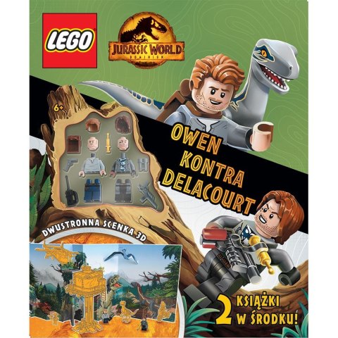 Książka dla dzieci LEGO® Jurassic World™. Owen kontra Delacourt Ameet (PPS6002) Ameet
