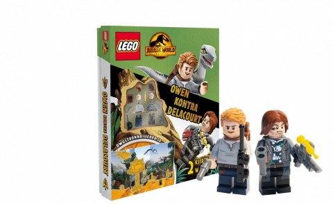 Książka dla dzieci LEGO® Jurassic World™. Owen kontra Delacourt Ameet (PPS6002) Ameet