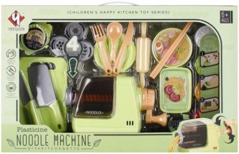 Masa plastyczna dla dzieci z maszyną do robienia makaronu mix Mega Creative (502474) Mega Creative