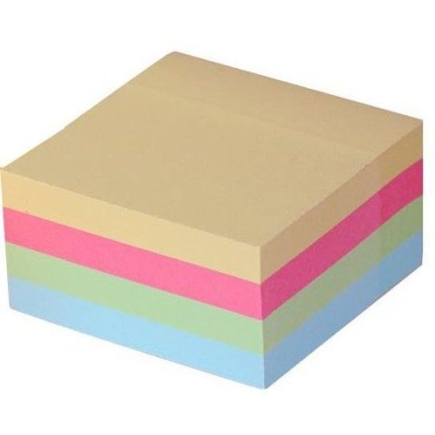 Notes samoprzylepny (karteczki) mix pastelowy 400k [mm:] 76x76 Titanum (SF-02) Titanum