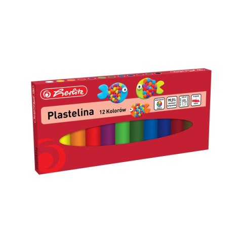 Plastelina Herlitz 12 kol. 9588559 mix (300023217) Herlitz