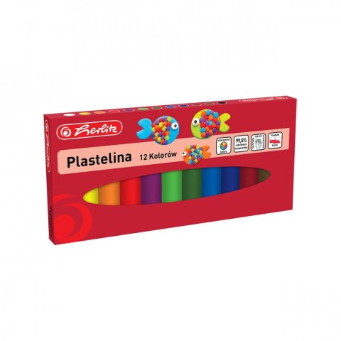 Plastelina 12 kol. 9588559 mix Herlitz (300023217) Herlitz