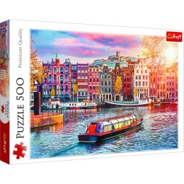 Puzzle Trefl Amsterdam, Holandia 500 el. (37428) Trefl