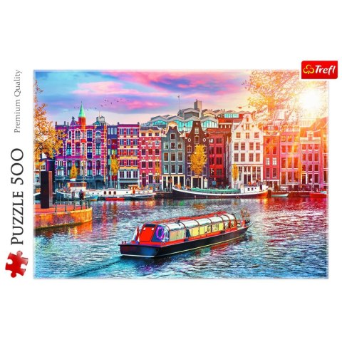 Puzzle Amsterdam, Holandia 500 el. Trefl (37428) Trefl