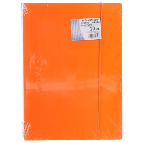 Teczka kartonowa na gumkę JK A4 mix 250g [mm:] 210x297 Kreska Kreska