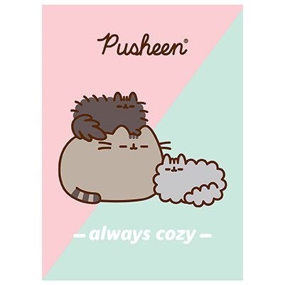 Zeszyt Pusheen A4 32k. 70g krata Unipap Unipap