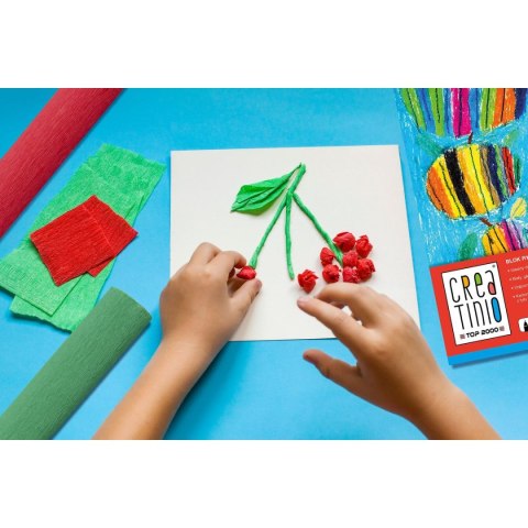 Bibuła marszczona jasnozielony 20mm x 500mm TOP-2000 (400153920) TOP-2000