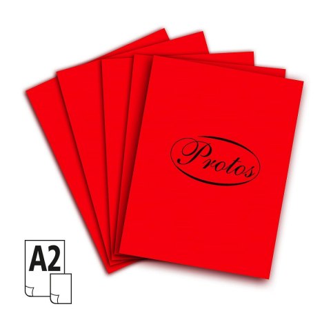 Brystol A2 Czerwony 20k [mm:] 430x610 Protos Protos