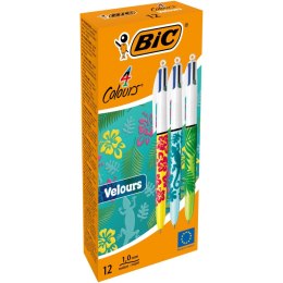 Długopis Bic Velour 4 kolory 1,0mm (9672771) Bic