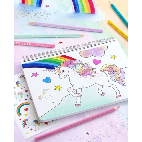 Kredki ołówkowe Unicorn 10+3 kol. Faber Castell (201542 FC) Faber Castell