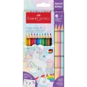 Kredki ołówkowe Unicorn 10+3 kol. Faber Castell (201542 FC) Faber Castell