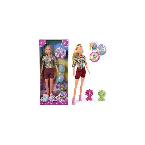 Lalka Steffi z dinozaurami [mm:] 290 Simba (573-3606) Simba