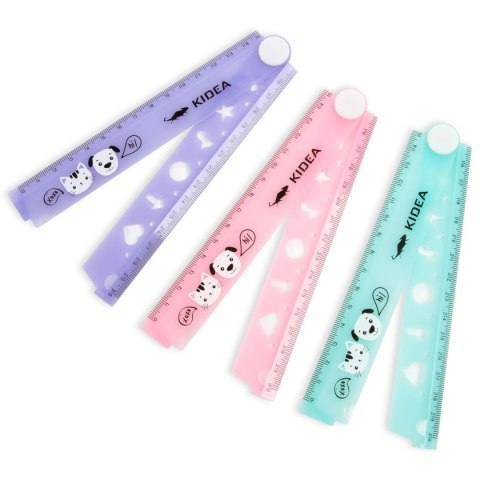 Linijka plastikowa 30cm Kidea (LS30CMSZKA) Kidea