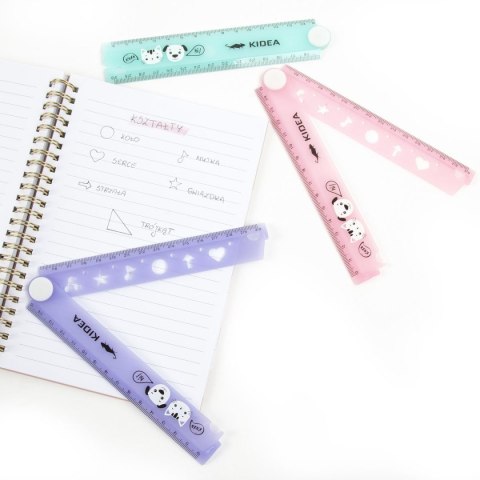 Linijka plastikowa 30cm Kidea (LS30CMSZKA) Kidea