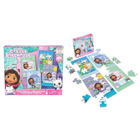 Puzzle Koci Domek Gabi 4 pack Spin Master (6067990) Spin Master