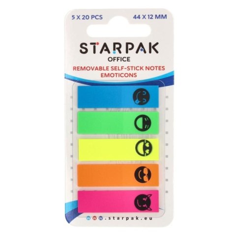 Zakładki indeksujące Starpak 100k [mm:] 44x12 (472874) Starpak