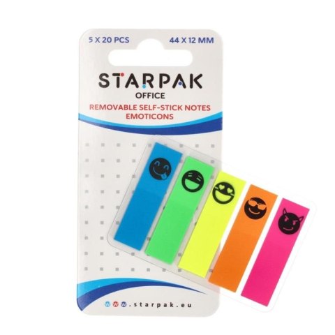 Zakładki indeksujące 100k [mm:] 44x12 Starpak (472874) Starpak