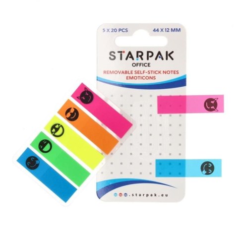 Zakładki indeksujące 100k [mm:] 44x12 Starpak (472874) Starpak