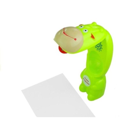 Zestaw kreatywny dla dzieci Rzutnik Projektor Żyrafa + Zeszyt + Pisaki Wodne Lean (715) Lean