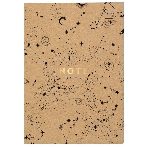 Zeszyt HS KRAFT A4 60k. 70g krata Interdruk (ZEA460#409) Interdruk