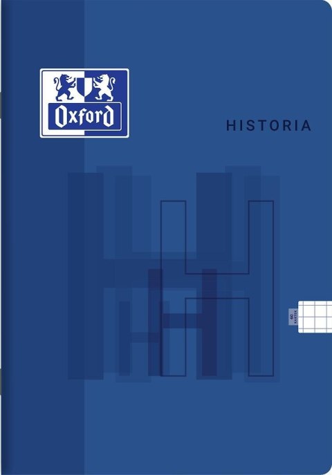 Zeszyt tematyczny historia A5 60k. 90g krata Oxford (400175635) Oxford