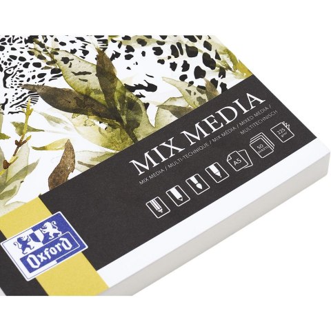 Blok artystyczny DO MIXMEDIA A5 225g 20k Oxford (400183974) Oxford