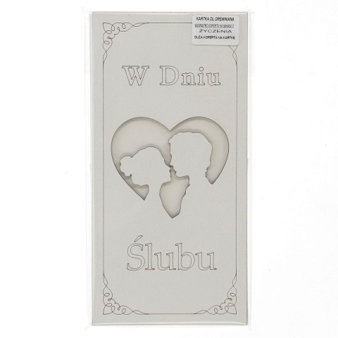 Kartka składana Drewniana DL Fanaberie Krzysia (DL) Fanaberie Krzysia