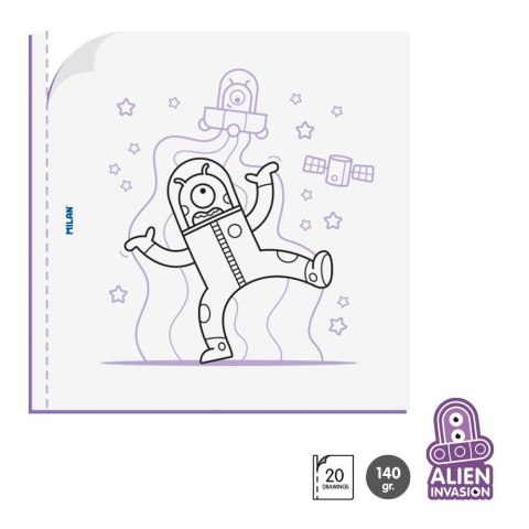 Kolorowanka Inwazja obcych Milan (54218GC06) Milan