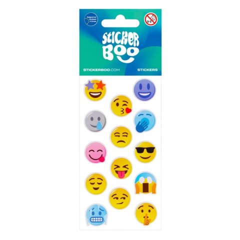 Naklejka (nalepka) EMOTIKONY Sticker Boo (534614) Sticker Boo
