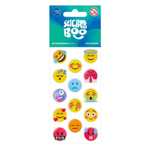 Naklejka (nalepka) EMOTIKONY Sticker Boo (534614) Sticker Boo