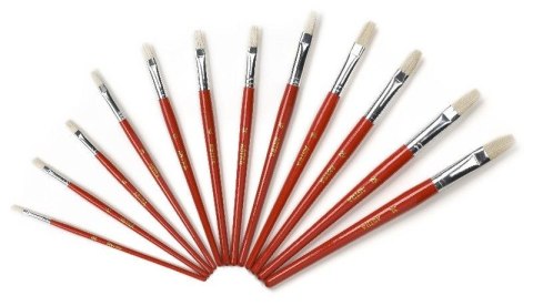 Pędzel szkolny płaski nr 8 Astra (315107004) Astra