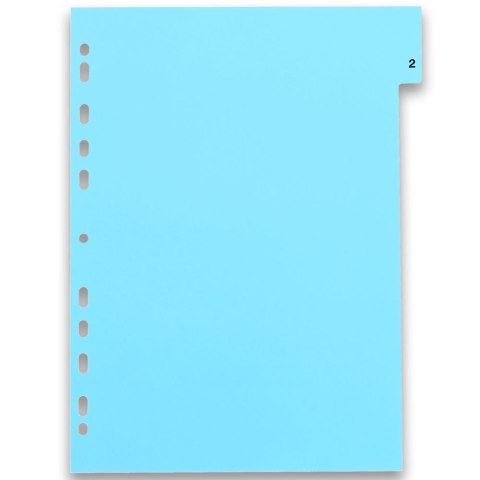 Przekładka numeryczna A4 mix 12k 1-12 [mm:] 225x300 Oxford (100204769) Oxford