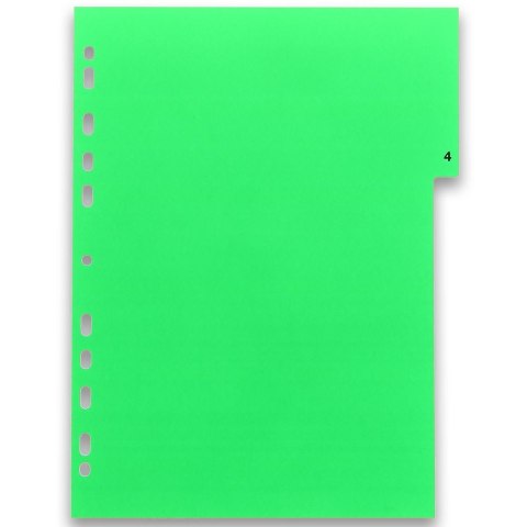 Przekładka numeryczna A4 mix 12k 1-12 [mm:] 225x300 Oxford (100204769) Oxford