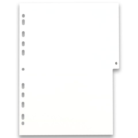 Przekładka numeryczna A4 mix 12k 1-12 [mm:] 225x300 Oxford (100204769) Oxford