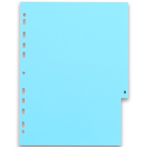 Przekładka numeryczna A4 mix 12k 1-12 [mm:] 225x300 Oxford (100204769) Oxford