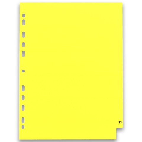 Przekładka numeryczna A4 mix 12k 1-12 [mm:] 225x300 Oxford (100204769) Oxford