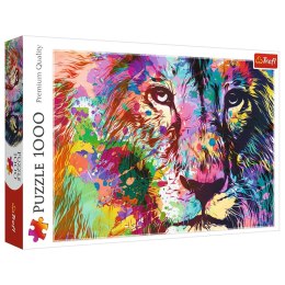 Puzzle Trefl Kolorowy Lew 1000 el. (10707) Trefl