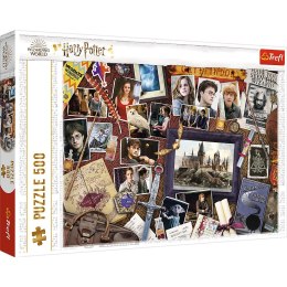 Puzzle Trefl Pamiątki z Hogwartu 500 el. (37400) Trefl