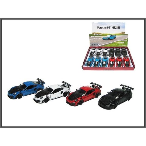 Samochód Porsche 911 GT2 RS 4-kolory 1:36 napęd Hipo (HXKT228) Hipo