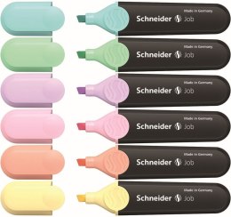 Zakreślacz Schneider Job Pastel, mix 1-5mm (SR115097) Schneider