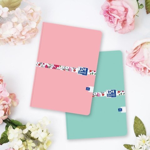 Zeszyt FLORAL A5 32k. 90g krata Oxford (400150841) Oxford