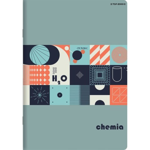 Zeszyt chemia A5 60k. 70g krata TOP-2000 (400169459) TOP-2000